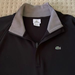 MEN LACOSTE 3/4 ZIP SWEATER SIZE 8
